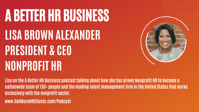 Episode 163 - Lisa Brown Alexander_Nonprofit HR_Podcast